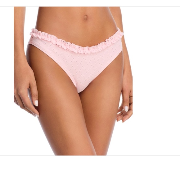 Other - Aqua Ruffle Swim Bikini Bottom Pink Size M 3878